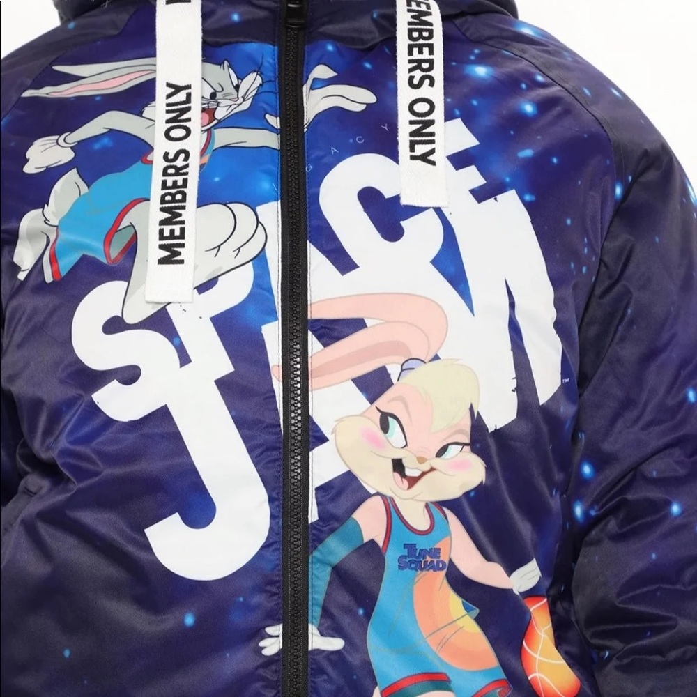 Members only space jam coat jacket - Picture 7 of 10